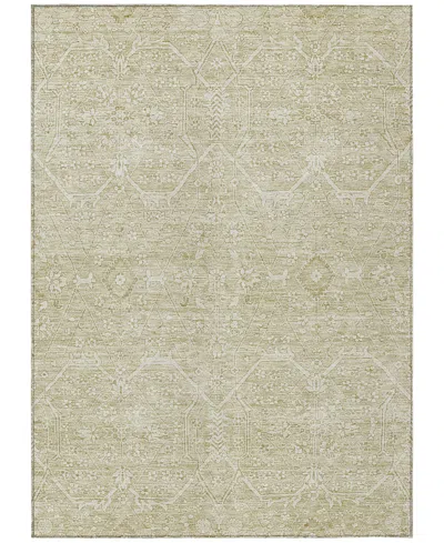 Addison Chantille Machine Washable Acn1224 10'x14' Area Rug In Sand