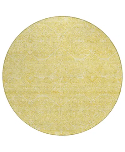 Addison Chantille Machine Washable Acn1224 8'x8' Round Area Rug