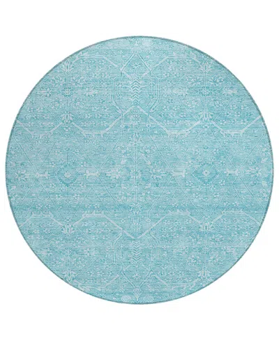 Addison Chantille Machine Washable Acn1224 8'x8' Round Area Rug