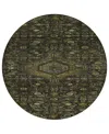 Addison Chantille Machine Washable Acn1225 8'x8' Round Area Rug