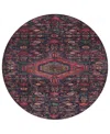 Addison Chantille Machine Washable Acn1225 8'x8' Round Area Rug