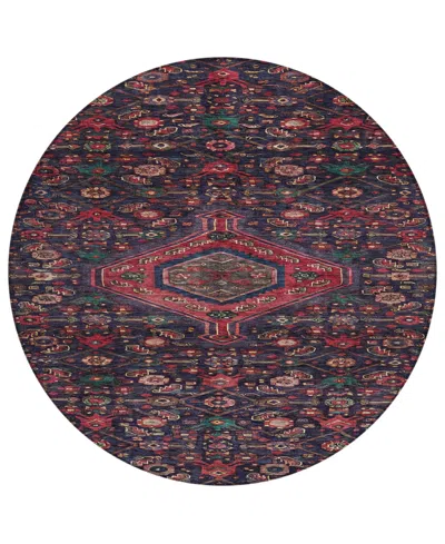 Addison Chantille Machine Washable Acn1225 8'x8' Round Area Rug