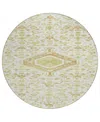 Addison Chantille Machine Washable Acn1225 8'x8' Round Area Rug