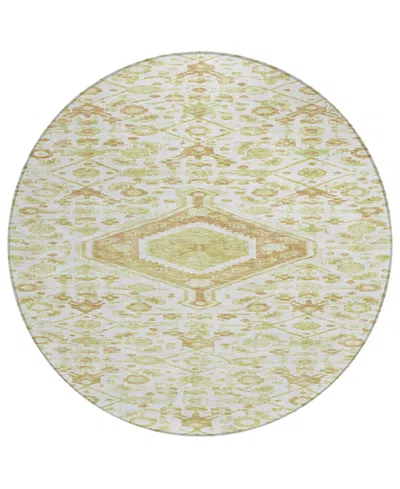 Addison Chantille Machine Washable Acn1225 8'x8' Round Area Rug