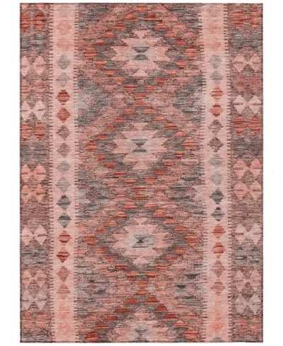 Addison Chantille Machine Washable Acn1226 8'x10' Area Rug In Brown