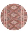Addison Chantille Machine Washable Acn1226 8'x8' Round Area Rug