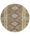 Addison Chantille Machine Washable Acn1226 8'x8' Round Area Rug
