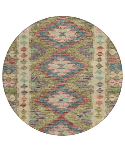 Addison Chantille Machine Washable Acn1226 8'x8' Round Area Rug