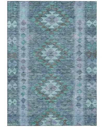 Addison Chantille Machine Washable Acn1226 9'x12' Area Rug In Blue