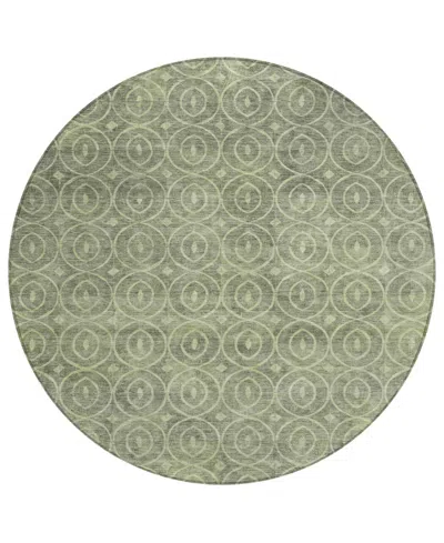 Addison Chantille Machine Washable Acn1227 8'x8' Round Area Rug