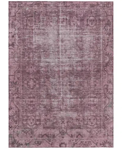 Addison Chantille Machine Washable Acn1228 2'6"x3'10" Area Rug In Purple