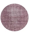 Addison Chantille Machine Washable Acn1228 8'x8' Round Area Rug