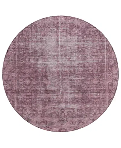 Addison Chantille Machine Washable Acn1228 8'x8' Round Area Rug