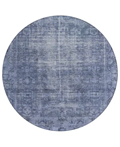 Addison Chantille Machine Washable Acn1228 8'x8' Round Area Rug
