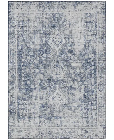 Addison Chantille Machine Washable Acn1229 5'x7'6" Area Rug In Blue