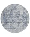 Addison Chantille Machine Washable Acn1229 8'x8' Round Area Rug