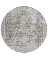 Addison Chantille Machine Washable Acn1229 8'x8' Round Area Rug
