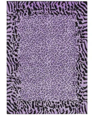 Addison Chantille Machine Washable Acn1230 Area Rug Collection In Purple