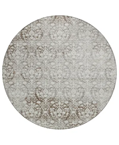 Addison Chantille Machine Washable Acn1231 8'x8' Round Area Rug