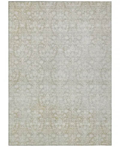 Addison Chantille Machine Washable Acn1231 9'x12' Area Rug In Brown