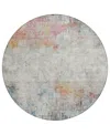 Addison Chantille Machine Washable Acn1232 8'x8' Round Area Rug