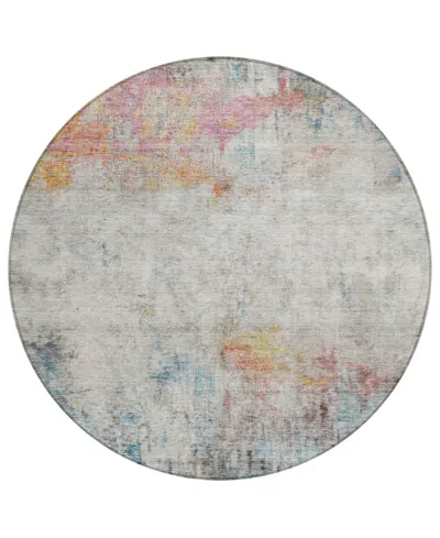 Addison Chantille Machine Washable Acn1232 8'x8' Round Area Rug
