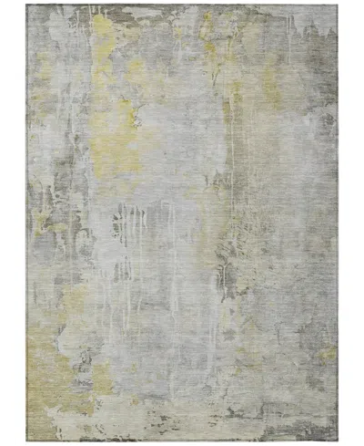 Addison Chantille Machine Washable Acn1233 2'6"x3'10" Area Rug In Silver