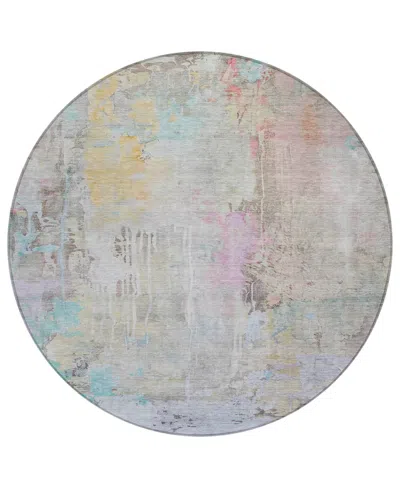 Addison Chantille Machine Washable Acn1233 8'x8' Round Area Rug