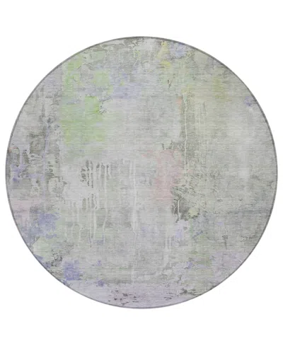 Addison Chantille Machine Washable Acn1233 8'x8' Round Area Rug