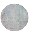 Addison Chantille Machine Washable Acn1233 8'x8' Round Area Rug