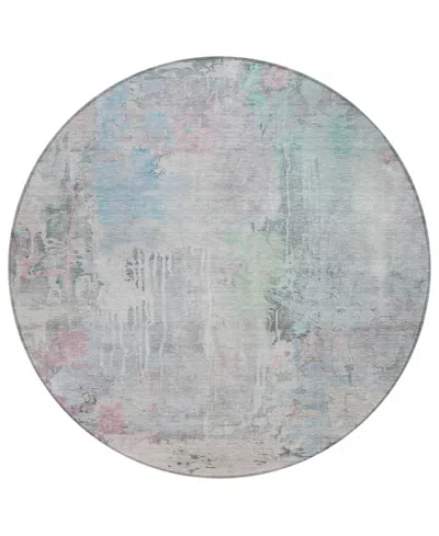 Addison Chantille Machine Washable Acn1233 8'x8' Round Area Rug