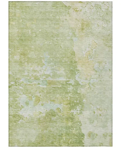 Addison Chantille Machine Washable Acn1234 5'x7'6" Area Rug In Green