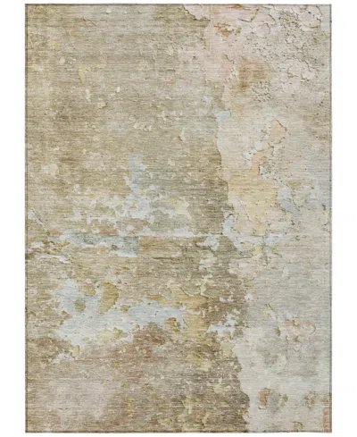 Addison Chantille Machine Washable Acn1234 8'x10' Area Rug In Brown