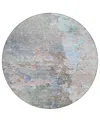 Addison Chantille Machine Washable Acn1234 8'x8' Round Area Rug