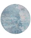 Addison Chantille Machine Washable Acn1234 8'x8' Round Area Rug
