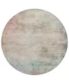 Addison Chantille Machine Washable Acn1235 8'x8' Round Area Rug