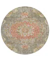 Addison Chantille Machine Washable Acn1236 8'x8' Round Area Rug