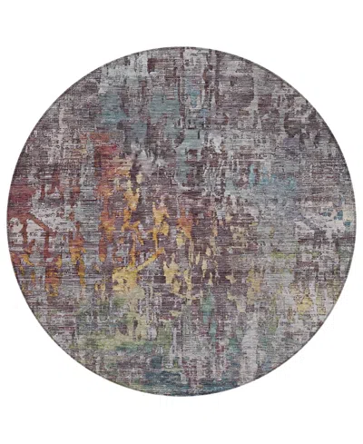 Addison Chantille Machine Washable Acn1237 8'x8' Round Area Rug