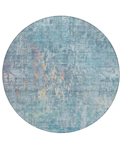 Addison Chantille Machine Washable Acn1237 8'x8' Round Area Rug