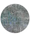 Addison Chantille Machine Washable Acn1237 8'x8' Round Area Rug