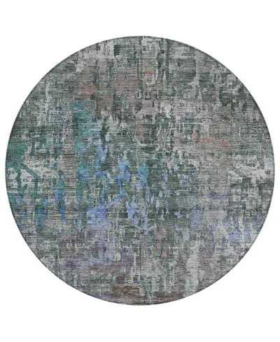 Addison Chantille Machine Washable Acn1237 8'x8' Round Area Rug
