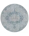 Addison Chantille Machine Washable Acn1238 8'x8' Round Area Rug