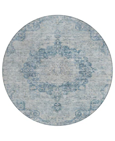 Addison Chantille Machine Washable Acn1238 8'x8' Round Area Rug