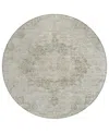 Addison Chantille Machine Washable Acn1238 8'x8' Round Area Rug