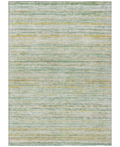 Addison Chantille Machine Washable Acn1239 2'6"x3'10" Area Rug In Green