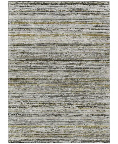 Addison Chantille Machine Washable Acn1239 5'x7'6" Area Rug In Gray