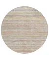 Addison Chantille Machine Washable Acn1239 8'x8' Round Area Rug