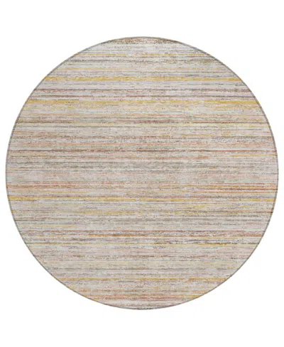 Addison Chantille Machine Washable Acn1239 8'x8' Round Area Rug