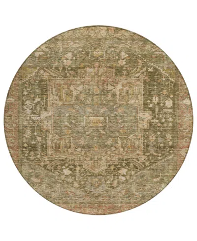 Addison Chantille Machine Washable Acn1240 8'x8' Round Area Rug