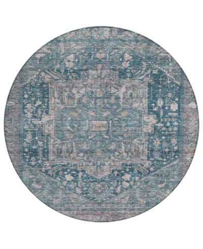Addison Chantille Machine Washable Acn1240 8'x8' Round Area Rug
